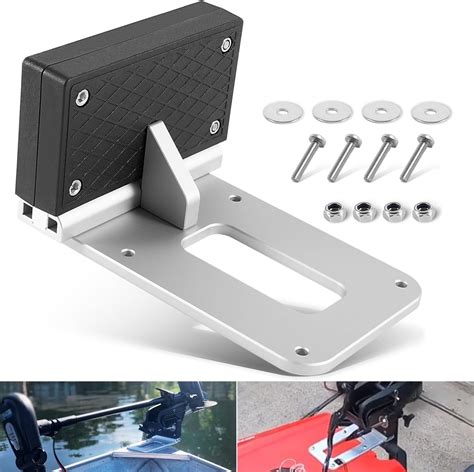 aluminum mounting brackets for trolling motors|trolling motor sliding mounting brackets.